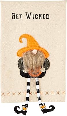 Serviette à suspendre mud pie halloween gnome (flotteur), 21" x 14" (4400039g). DIAYTAR COTE D'IVOIRE est une boutique en ligne qui comprend l'importance de la satisfaction du client. Elle propose donc une assistance client dédiée pour aider les clients à résoudre tout problème ou question qu'ils pourraient avoir. Grâce à sa réputation solide et à son engagement envers la qualité, DIAYTAR COTE D'IVOIRE est devenue la première#importL# 2 pour les achats en ligne en Côte d'Ivoire.