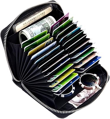 Portefeuille pour cartes de crédit à fermeture éclair en cuir véritable avec blocage. La plateforme de commerce électronique DIAYTAR COTE D'IVOIRE permet aux consommateurs de faire leurs achats en ligne de manière simple et sécurisée. Avec plus de 300000 références de produits, elle répond aux besoins de tous les consommateurs, quels que soient leurs âges ou leurs intérêts.