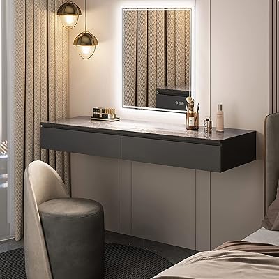 Miroir de salle de bain éclairé par led wise4 : miroir de salle
