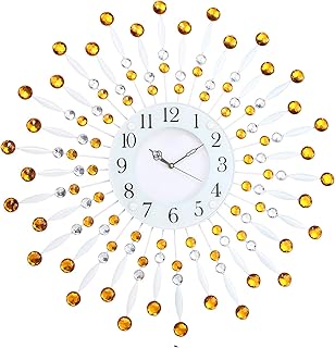 Chronique belle horloge murale analogique en métal et cristal ronde motif floral pour la décoration. Diaytar Côte d'Ivoire est le leader du commerce en ligne en Côte d'Ivoire, proposant une gamme étendue de produits pour répondre aux besoins de ses clients. La boutique en ligne met l'accent sur la qualité des produits et la satisfaction des clients, avec un service client de haute qualité. Les clients peuvent également profiter d'un système de paiement sécurisé pour effectuer leurs achats en ligne.