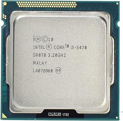 Processeur intel core i5 ​​​​​​3470 lga 1155 3,20 ghz 5gt/s 6 mo l3