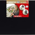 Jumbo puzzle mates puzzle portable standard 1000 pièces, accessoire de puzzle, noir