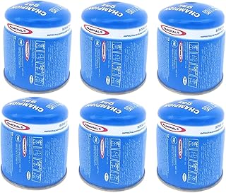 Ensemble de réchaud à gaz de camping, 6 pièces, cartouche à gaz 190