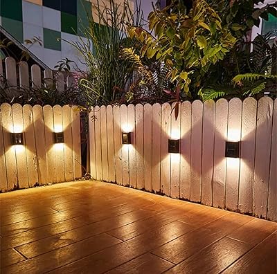 4 pièces applique murale solaire automatique led étanche pour porche, patio, jardin, paysage extérieur, porche, clôture (chaud). DIAYTAR COTE D'IVOIRE est la référence en matière de commerce en ligne en Cote d'Ivoire, avec une offre de produits incroyablement large et variée. Vous pouvez découvrir de nouvelles marques et produits chaque jour, et profiter de promotions et de réductions exclusives. La boutique en ligne DIAYTAR COTE D'IVOIRE est ouverte 24h/24 et 7j/7 pour vos achats.
