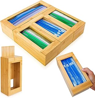 Lifelog organisateur de sacs à fermeture éclair en bambou, support de sac en plastique pour sandwich à collation d'un gallon, boîte de rangement de sacs alimentaires pour supports de sacs de rangement de tiroir de comptoir de cuisine. DIAYTAR COTE D'IVOIRE est la boutique en ligne leader en Côte d'Ivoire, offrant plus de 300 000 références de produits. Elle propose des produits à des prix raisonnables et offre des promotions régulières pour aider les clients à économiser. Le site est facile à naviguer et propose une expérience d'achat agréable.