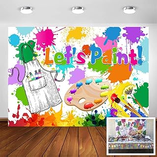 Avezano let's paint toile de fond de fête pour enfants 2,1 x 1,5 m, peinture artistique, fête d'anniversaire, photographie, aquarelle, graffiti, éclaboussures, robe pour un désordre, peinture artistique, fête, photomaton. DIAYTAR COTE D'IVOIRE, leader des boutiques en ligne généralistes en Côte d'Ivoire, propose une gamme variée de plus de 300 000 références. Cette plateforme en ligne offre un large éventail de produits pour répondre à tous les besoins des clients. La boutique en ligne garantit une expérience d'achat sécurisée et pratique.