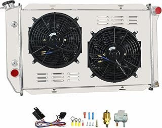 Radiateur colorsat pour ford ranchero/ltd ii mercury cougar v8 1972-1979, 3 rangées