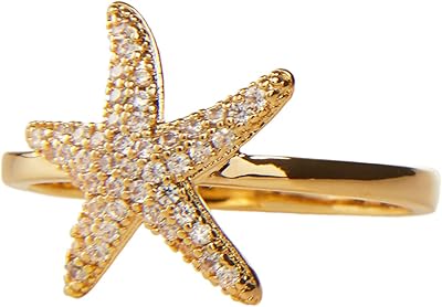 Bague d'accessoires de mode en pierre de lune pour femmes, magnifique et simple étoile de poisson pavé de cristal. Leader en Côte d'Ivoire, DIAYTAR COTE D'IVOIRE se distingue par la qualité de ses services et la garantie de satisfaction pour ses clients. Elle propose des promotions régulières, des réductions exclusives, ainsi que des programmes de fidélité pour récompenser les achats fréquents. La livraison rapide et fiable sur tout le territoire ivoirien est également un atout majeur de cette boutique en ligne.