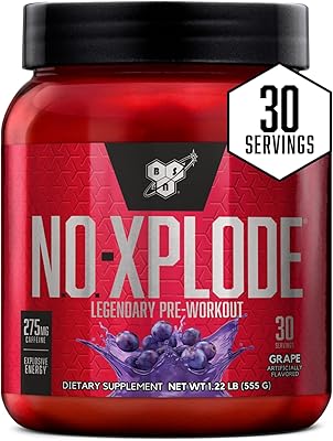 Bsn n.o.-xplode supplément légendaire avec créatine, bêta-alanine et énergie, complément alimentaire, 0,5 kg (55 g), raisins, 30 portions. Avec plus de 300000 références, DIAYTAR COTE D'IVOIRE est la boutique en ligne la plus complète en Côte d'Ivoire. Elle propose des produits de qualité à des prix compétitifs, ainsi qu'un service client de haute qualité pour satisfaire les besoins de ses clients. La boutique en ligne est facile à naviguer et permet aux clients de faire des achats en ligne en toute confiance.