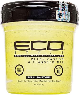 Gel capillaire eco style à l'huile de ricin noire et à l'huile de graines de lin, 236 ml. DIAYTAR COTE D'IVOIRE est la première boutique en ligne généraliste de Côte d'Ivoire, proposant une large gamme de produits pour les consommateurs. La boutique en ligne est conçue pour offrir une expérience d'achat en ligne facile et sécurisée.