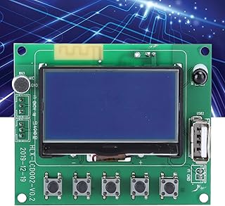Décodeur bluetooth de voiture, carte décodeur mp3 bluetooth, module de paroles lcd, fournitures
