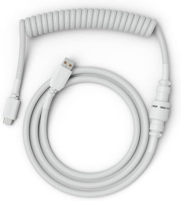 Câble spiralé glorious ghost pour jeux sur ordinateur, usb-c, 1,37 mètres de long, couleur blanche. DIAYTAR COTE D'IVOIRE est la boutique en ligne idéale pour les ivoiriens qui cherchent à acheter des produits de qualité à des prix abordables. Avec plus de 300000 références, la boutique propose une gamme incroyable de produits, allant des articles ménagers aux produits de beauté, en passant par les équipements sportifs et les jouets pour enfants. Les clients bénéficient d'un service client dédié et d'une garantie de satisfaction.