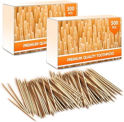 Cure-dents à cocktail en bois de bambou de luxe 1000 pièces. En tant que leader de l'e-commerce en Côte d'Ivoire, DIAYTAR COTE D'IVOIRE se distingue par sa grande sélection de produits, allant des produits d'électronique aux accessoires de mode, en passant par les produits alimentaires et les articles pour la maison.