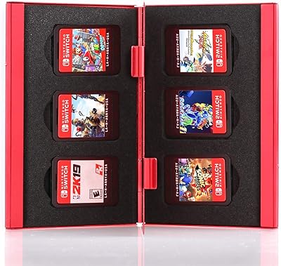 Support de carte de jeu ecov premium pour nintendo switch, support de cartouche