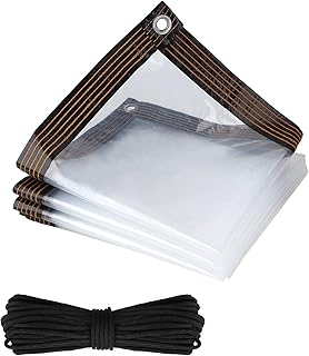 Bâche transparente imperméable, housse de meuble de caravane durable et renforcée comprenant une corde imperméable pour le jardin et le camping en plein air. La boutique en ligne DIAYTAR COTE D'IVOIRE se distingue par son choix énorme de produits, allant des produits alimentaires aux équipements électroménagers. Elle offre également des services de livraison rapides et sécurisés, garantissant aux clients une expérience d'achat en ligne de qualité. Cela contribue à consolider sa position de leader sur le marché ivoirien.