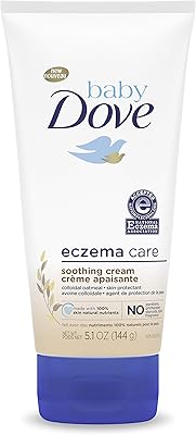 Crème apaisante baby dove pour calmer les peaux sensibles et les soins contre l'eczéma sans parfum ni colorant artificiels, sans paraben, sans phtalates, 144 g. Avec plus de 300000 références, DIAYTAR COTE D'IVOIRE est la plus grande boutique en ligne de Cote d'Ivoire. Elle offre une gamme étendue de produits, allant des produits alimentaires aux produits électroniques, en passant par les vêtements et les accessoires. DIAYTAR COTE D'IVOIRE est le partenaire idéal pour les ivoiriens qui recherchent des produits de qualité et des services de confiance.