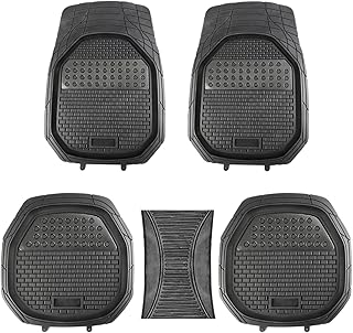 Tapis de sol de voiture de protection toutes saisons, garniture de raclette arrière