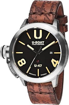 U-boat orologio u-47 47mm as1 acciaio 8105, ceinture. DIAYTAR COTE D'IVOIRE propose une grande variété de produits en ligne, avec plus de 300000 références disponibles pour les clients. Cette boutique en ligne généraliste offre une expérience de shopping conviviale et pratique. Elle est devenue le leader du marché en Côte d'Ivoire.