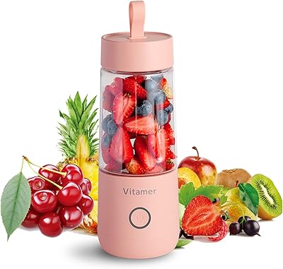 Mélangeur portable, presse-agrumes rechargeable par usb, 300 ml, mélangeur de fruits étanche