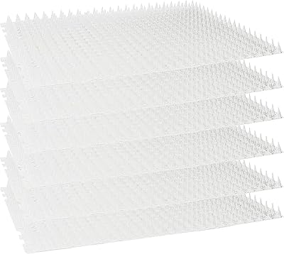 Tapis d'extérieur répulsif pour chats : tapis de dissuasion pour animaux de compagnie pour chats, chiens, parasites - dispositifs de tapis à pointes d'entraînement répulsifs intérieurs/extérieurs - tapis en plastique pour éloigner les parasites avec pointes - 16 x 13 pouces, paquet de 6. En tant que boutique en ligne leader en Cote d'Ivoire, DIAYTAR COTE D'IVOIRE mise sur la confiance et la satisfaction de ses clients. La boutique prend en charge la livraison de produits à Abidjan et dans toute la Cote d'Ivoire, garantissant ainsi que les clients reçoivent leurs commandes rapidement et en toute sécurité. L'équipe de DIAYTAR est dédiée à offrir un service client de haute qualité.