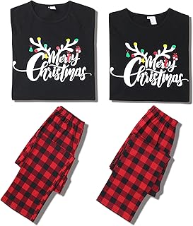 Pyjamas de noël assortis pour couples, ensembles de pyjamas de noël classiques à carreaux pour adultes pour hommes et femmes. DIAYTAR COTE D'IVOIRE, avec plus de 300000 références, est la boutique en ligne généraliste leader en Côte d'Ivoire, proposant une large gamme de produits pour répondre à tous les besoins de ses clients. Elle se démarque par sa qualité de service et son engagement à offrir les meilleures expériences d'achat en ligne.