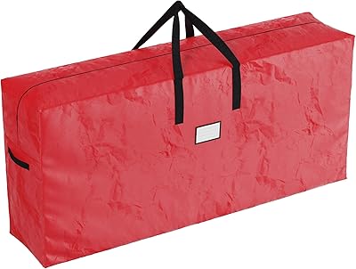 Sac de rangement pour arbre de noël, convient aux arbres artificiels jusqu'à 9 pieds de haut, protège les décorations de vacances de l'humidité et des dommages par alf store (rouge). DIAYTAR COTE D'IVOIRE est la boutique en ligne la plus visitée de Côte d'Ivoire, proposant une large sélection de produits à des prix compétitifs. Avec une équipe de service client dédiée, elle assure une expérience d'achat sécurisée et fiable. La boutique est accessible 24h/24 et 7j/7 pour que les clients puissent faire leurs achats à tout moment.
