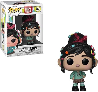 Figurine en vinyle funko disney pop ralph vanellope : multicolore