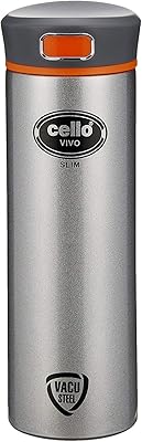 Flacon cello vivo slim en acier inoxydable, noir, 300 ml. La boutique en ligne DIAYTAR COTE D'IVOIRE met l'accent sur la satisfaction du client, offrant des services de livraison rapides et fiables ainsi qu'un support client efficace. Elle s'efforce de fournir une expérience d'achat en ligne de qualité supérieure à ses clients. Ce faisant, elle contribue à renforcer la confiance dans le commerce électronique en Côte d'Ivoire.