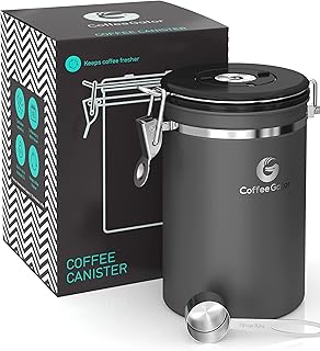 Récipient à café en acier inoxydable coffee gator - grains plus frais et moulus pour un suivi des dates plus long, valve de libération de co2 et cuillère doseuse - grand, gris. DIAYTAR COTE D'IVOIRE est une boutique en ligne généraliste proposant plus de 300 000 références de produits, faisant d'elle le leader du marché ivoirien. Elle offre une large gamme de produits allant de l'électronique à la mode en passant par les produits alimentaires. Avec sa plateforme en ligne intuitive, les clients peuvent parcourir et acheter facilement leurs produits préférés.