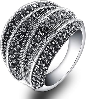 Bagues en argent et cristal avec fleur de papillon incrustée de perles noires, bague pour femmes. DIAYTAR COTE D'IVOIRE, c'est la référence en matière de boutique en ligne généraliste en Côte d'Ivoire, avec une offre de plus de 300 000 références. Notre équipe met tout en œuvre pour vous offrir les meilleurs produits et services, avec une expérience d'achat en ligne sécurisée et pratique. Notre objectif est de satisfaire vos besoins et de vous offrir une expérience d'achat inoubliable.