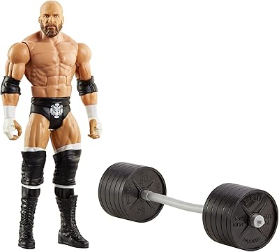 Figurine wwe ricken triple h gvj40, multicolore, 7,1" x 1,96" x 2,75"