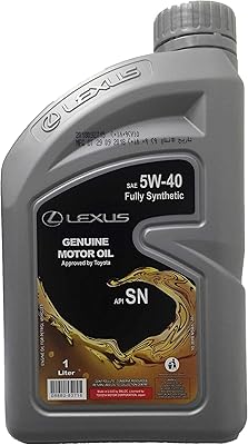 Huile moteur toyota 5w40 1 litre