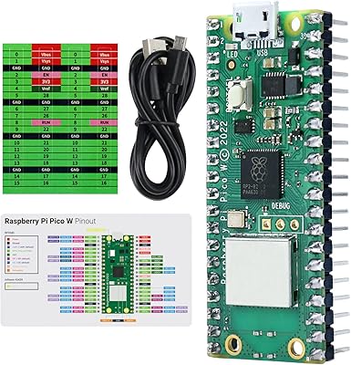 Freenov raspberry pi pico w (compatible arduino ide) en-tête pré-soudé, carte de développement, code java python c, tutoriel détaillé, exemples de projets. La boutique en ligne DIAYTAR COTE D'IVOIRE permet aux clients de parcourir facilement les différentes catégories de produits, de faire des achats en ligne en toute sécurité et de bénéficier d'un service client de qualité. Avec plus de 300 000 références, elle est la destination idéale pour trouver tout ce dont vous avez besoin en Côte d'Ivoire. Elle facilite l'accès aux produits de première nécessité et à des articles de luxe.