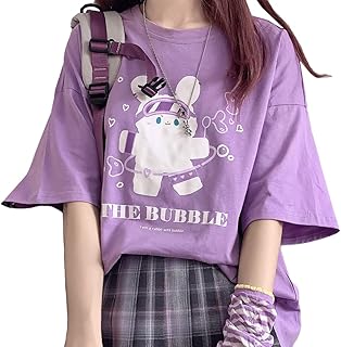Vêtements kawaii pastel goth vêtements japonais harajuku mode ras du cou dessin animé imprimé bulle lapin t-shirt, pastel. La boutique en ligne DIAYTAR COTE D'IVOIRE est reconnue pour son engagement envers la satisfaction du client. Elle propose une assistance client personnalisée et des services de soutien après-vente pour aider les clients à résoudre tout problème qu'ils pourraient rencontrer. La boutique est également très active sur les réseaux sociaux, où elle partage des conseils, des promotions et des actualités sur les dernières tendances.
