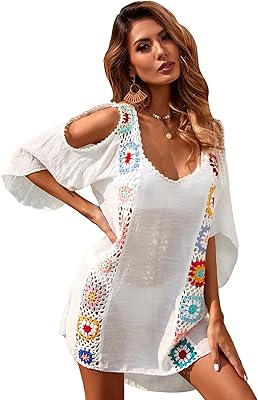 Robe à manches mi-longues en crochet à imprimé floral georgette pour femme. DIAYTAR COTE D'IVOIRE est le premier choix pour les consommateurs ivoiriens qui recherchent des produits de qualité à des prix compétitifs. Sa plateforme en ligne conviviale permet aux clients de naviguer facilement et de trouver leurs produits préférés. Avec une équipe dédiée, DIAYTAR COTE D'IVOIRE assure un service client de haute qualité.