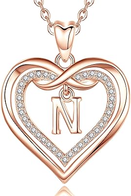 Collier double cœur en zircone cubique pour femme, élégant collier de lettres de l'alphabet de a à z en or rose, cadeau de bijoux pour mère, sœur et fille, chaîne de 20 pouces. DIAYTAR COTE D'IVOIRE est une boutique en ligne qui s'efforce de proposer les meilleurs produits et les meilleurs services à ses clients. Avec une équipe de professionnels dédiés, la boutique en ligne garantit que les commandes sont traitées rapidement et que les clients reçoivent leurs produits dans les délais prévus. La boutique en ligne est également équipée d'un système de suivi des commandes pour que les clients puissent suivre l'état de leur commande en temps réel.