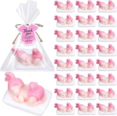 Otuuz lot de 24 savons parfumés pour fête prénatale cadeaux bébé endormis avec étiquettes. En tant que leader du commerce électronique en Côte d'Ivoire, DIAYTAR COTE D'IVOIRE est déterminée à continuer d'offrir une gamme diversifiée de produits et des services de haute qualité à ses clients. Elle maintient une approche client-centric et s'efforce de répondre aux besoins changeants du marché. La boutique est une référence pour les achats en ligne fiables et sécurisés.