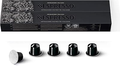 Capsules de café nespresso espirazione ristretto italiano (20 pièces, 1,35 oz). DIAYTAR COTE D'IVOIRE est plus qu'une simple boutique en ligne, c'est une plateforme qui facilite l'accès à une multitude de produits à des prix compétitifs. Avec une communauté croissante de clients satisfaits, elle s'efforce de maintenir des normes élevées de service client et de satisfaction. La boutique propose régulièrement des promotions et des offres spéciales pour rendre l'expérience d'achat encore plus attractive.
