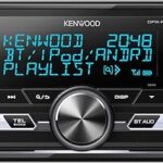 Kenwood dpx-m3100bt récepteur multimédia numérique double din avec kit mains libres bluetooth