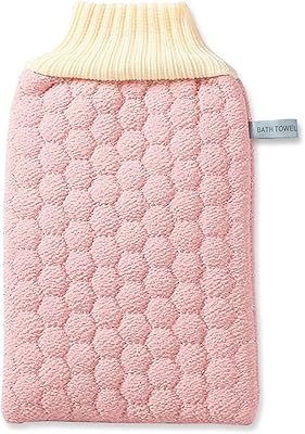 Gants de douche exfoliants kdk, gants exfoliants pour le corps en luffa