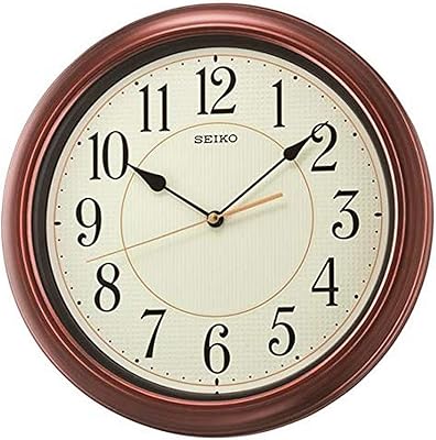 Horloge murale numérotée seiko de 13 pouces, finition bois, marron. Notre boutique en ligne propose une grande variété de produits, allant de l'électronique à la mode, en passant par les produits alimentaires et les articles de maison. Nous nous efforçons de vous offrir les meilleurs prix et les produits de haute qualité pour vous satisfaire. Chez DIAYTAR COTE D'IVOIRE, nous sommes fiers de notre service client de haute qualité.