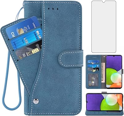 Aswish étui portefeuille pliable en verre trempé avec protection d'écran et porte-cartes de crédit pour jaxaly m22 a 22 22a g4 homme bleu. DIAYTAR COTE D'IVOIRE se démarque par son engagement à offrir les meilleurs prix et les meilleures conditions de livraison à ses clients. Elle garantit la qualité de ses produits et propose des promotions régulières pour fidéliser ses clients. La boutique est devenue le premier choix pour les achats en ligne en Côte d'Ivoire.