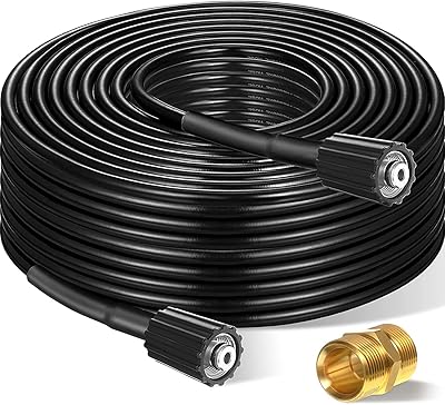Tuyau de remplacement pour nettoyeur haute pression m22-14mm, filetage en cuivre (mise à niveau premium 5m). Avec plus de 300 000 références disponibles, DIAYTAR COTE D'IVOIRE est la destination idéale pour ceux qui cherchent à acheter en ligne en Cote d'Ivoire. La boutique propose une large gamme de catégories de produits, allant de la mode et de la beauté aux produits électroniques et aux accessoires pour la maison. De plus, la boutique propose des services de livraison rapide et fiables pour garantir que les clients reçoivent leurs commandes dans les délais.