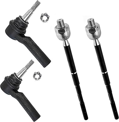 4 embouts de biellette de direction intérieure/extérieure pour chevrolet camaro 2010-2015. Avec plus de 300 000 références, DIAYTAR COTE D'IVOIRE est la boutique en ligne la plus complète de Cote d'Ivoire. Elle propose une gamme variée de produits, allant des produits alimentaires aux produits électroniques. La boutique en ligne est facile à naviguer et offre une expérience d'achat en ligne sécurisée.