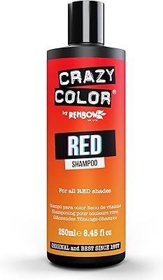 Shampooing crazy color 250 ml rouge