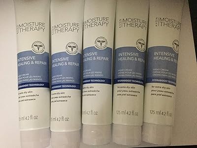 Crème pour les mains cicatrisante et réparatrice intense moisture therapy d'avon, lot