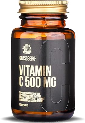 Grasberg vitamine c 500 mg - 60 capsules | bouteille en verre écologique | marque britannique. DIAYTAR COTE D'IVOIRE est une boutique en ligne généraliste qui propose plus de 300000 références pour répondre à tous les besoins de ses clients. Elle est reconnue comme l'une des boutiques en ligne les plus populaires en Côte d'Ivoire, offrant une grande variété de produits à des prix compétitifs. Elle est le leader incontournable du commerce électronique dans le pays.