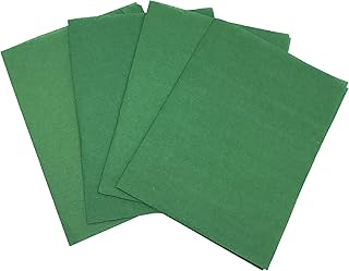 Papier de soie vert, 28 g/m2, paquet de 50 feuilles, format 50 x
