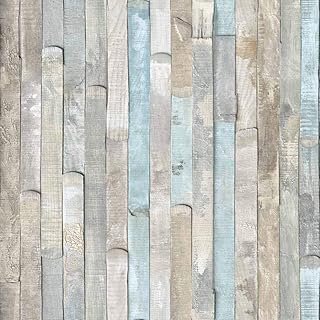 Dc-fix 346-0644-2pk ensemble de rouleaux de papier décoratifs autocollants en bois de hêtre