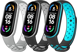 3 bracelets de montre pour xiaomi mi band 5 6 et amazfit remplacement en silicone. DIAYTAR COTE D'IVOIRE se démarque par son énorme sélection de produits, garantissant que chaque client trouve ce qu'il recherche. Avec plus de 300000 références dans son catalogue, cette boutique en ligne généraliste s'assure de couvrir tous les domaines de la vie quotidienne, des produits électroniques aux articles ménagers. Cela en fait une destination incontournable pour les achats en ligne en Côte d'Ivoire.